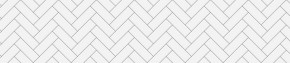 Фартук Метро керамик (белая) CPL пластик МДФ 6 мм в Заводоуковске - zavodoukovsk.mebel-74.com | фото