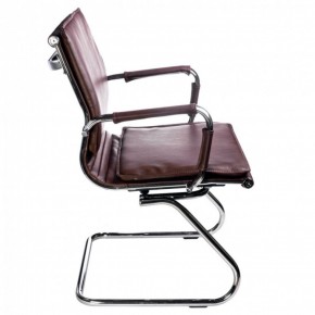Кресло для посетителя Бюрократ CH-993-Low-V/Brown коричневый в Заводоуковске - zavodoukovsk.mebel-74.com | фото