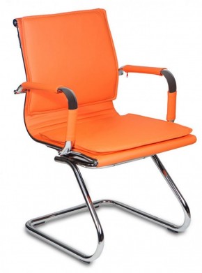 Кресло для посетителя Бюрократ CH-993-Low-V/orange оранжевый в Заводоуковске - zavodoukovsk.mebel-74.com | фото