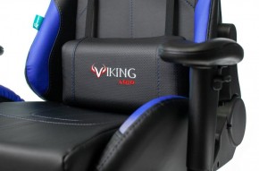 Кресло игровое Бюрократ VIKING 5 AERO BLUE черный/синий в Заводоуковске - zavodoukovsk.mebel-74.com | фото
