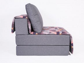 Кресло-кровать бескаркасное Харви (серый-сноу манго) в Заводоуковске - zavodoukovsk.mebel-74.com | фото