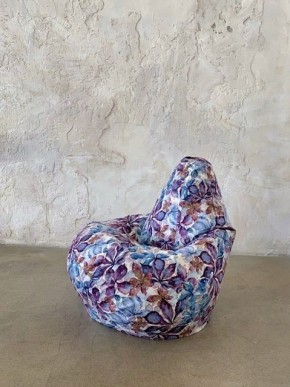 Кресло-мешок Цветы L в Заводоуковске - zavodoukovsk.mebel-74.com | фото