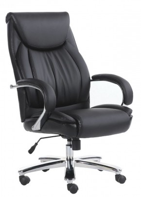 Кресло офисное BRABIX "Advance EX-575" (хром/экокожа/черное) 531825 в Заводоуковске - zavodoukovsk.mebel-74.com | фото