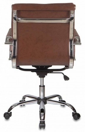 Кресло руководителя Бюрократ CH-993-LOW/BROWN коричневый в Заводоуковске - zavodoukovsk.mebel-74.com | фото