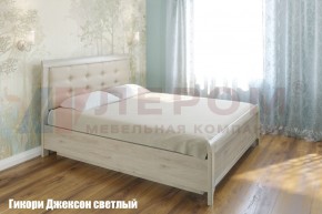Кровать КР-1033 с мягким изголовьем в Заводоуковске - zavodoukovsk.mebel-74.com | фото