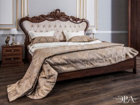 Кровать с мягким изголовьем Афина 1600 (караваджо) в Заводоуковске - zavodoukovsk.mebel-74.com | фото