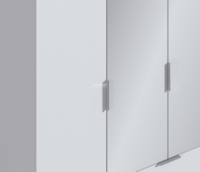 Шкаф 4х дверный с зеркалами Николь СБ-2595/1 (Белый) в Заводоуковске - zavodoukovsk.mebel-74.com | фото